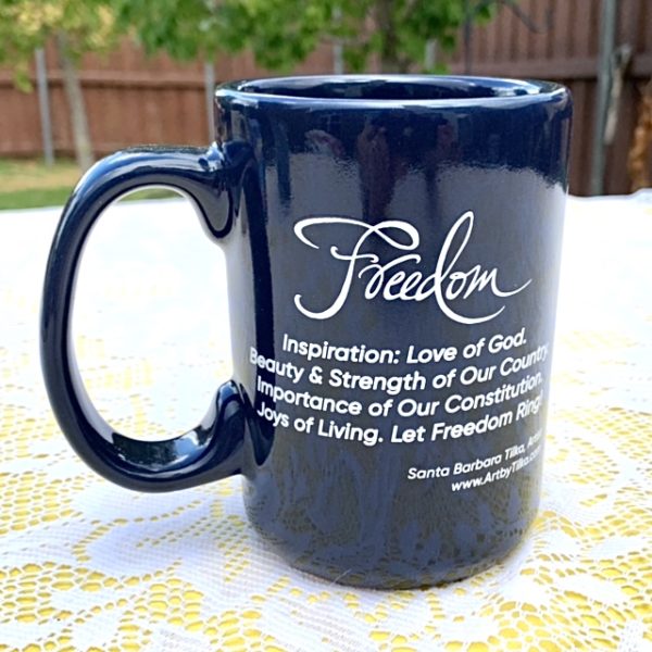 Made in U.S.A. Freedom Mug – Midnight Blue