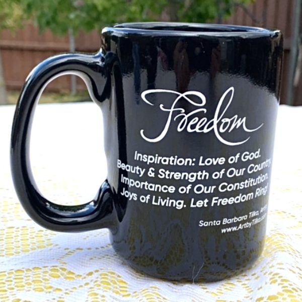 Made in U.S.A. Freedom Mug – Onyx